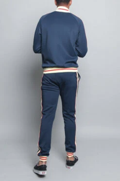 G Track Suit Set -Victorious ST5014 577 NVY 3