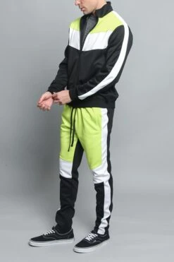 Tri Color Blocked Track Suit 24 Tri Color Blocked Track Suit -Victorious ST553 FZN 2