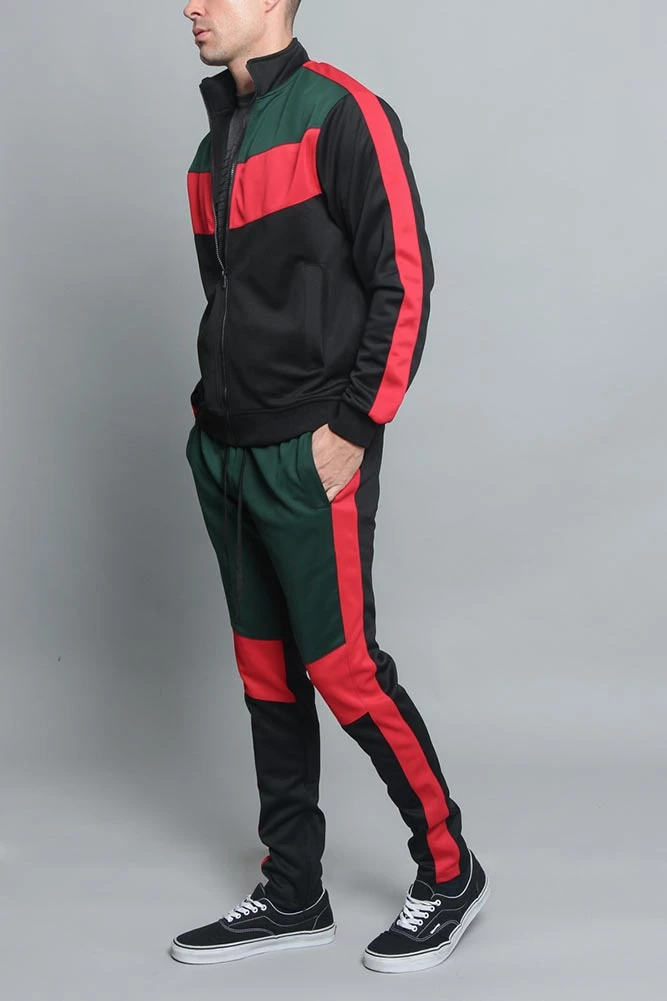 Tri Color Blocked Track Suit 14 Tri Color Blocked Track Suit - Image 12