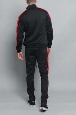 Tri Color Blocked Track Suit 34 Tri Color Blocked Track Suit -Victorious ST553 GRN 3