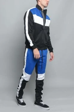 Tri Color Blocked Track Suit 40 Tri Color Blocked Track Suit -Victorious ST553 RBL 4