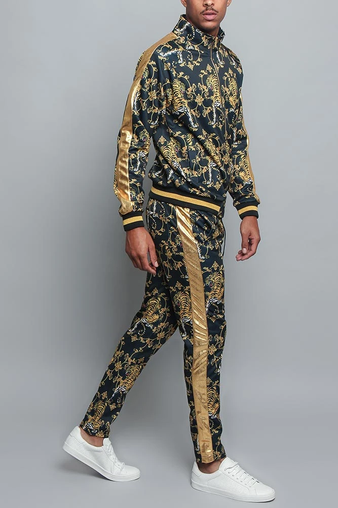 Tiger Print Track Suit Set 11 Tiger Print Track Suit Set - Image 9