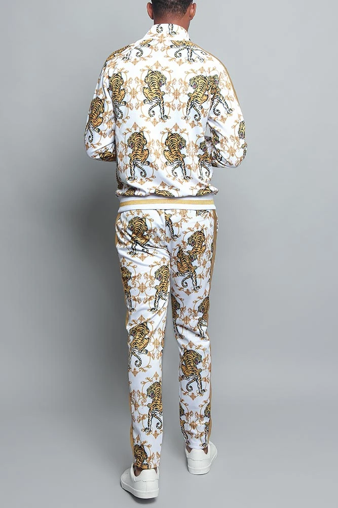 Tiger Print Track Suit Set 5 Tiger Print Track Suit Set - Image 3