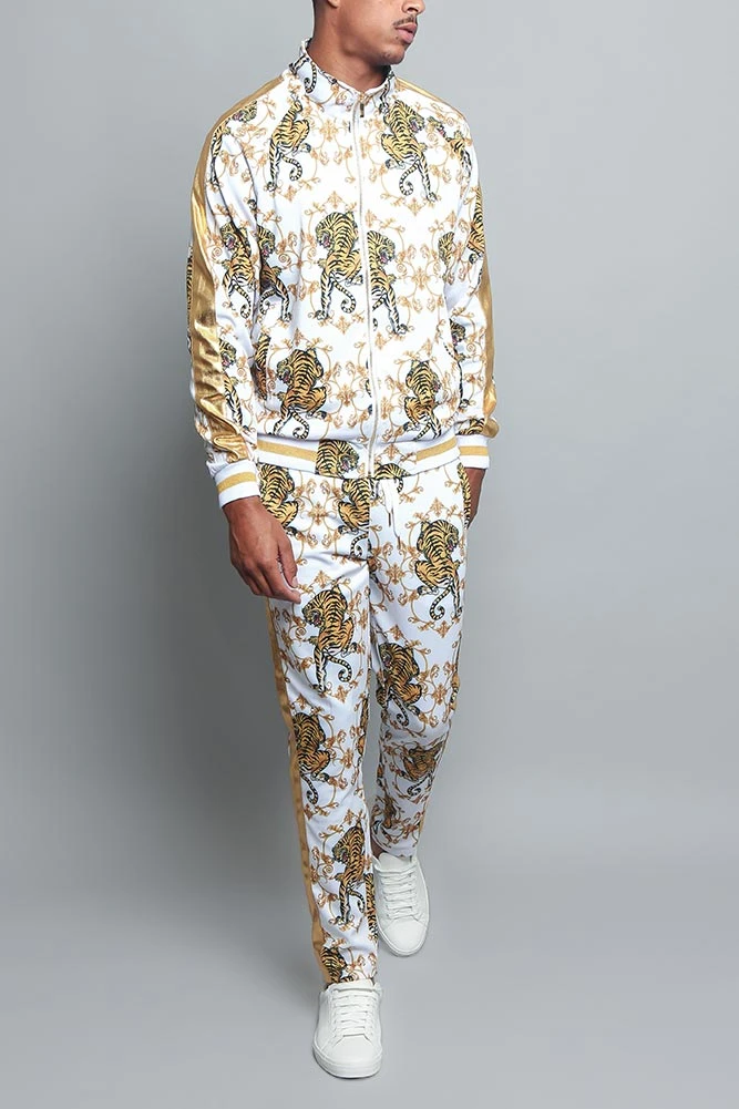 Tiger Print Track Suit Set 7 Tiger Print Track Suit Set - Image 5