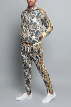 Royal Floral Tiger Track Suit -Victorious ST559 OFF 2