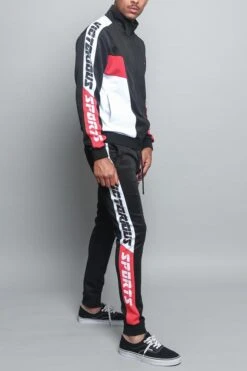 Victorious Sport Track Suit -Victorious ST563 BLK 4