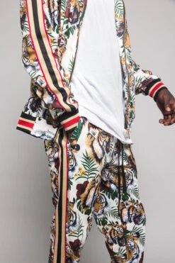 G Striped Tiger Track Suit Set -Victorious ST569 OFF 5