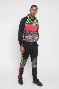 All-in-One Multi-Print Tracksuit -Victorious ST572 BLK 4