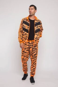 Reflective Tape Tiger Stripe Tracksuit -Victorious ST576 NOR 5