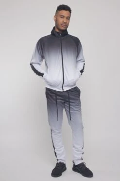 Ombre Gradient Colored Tracksuit -Victorious ST579 BLK 1 31383f01 639a 411c 9862 9bf909118803