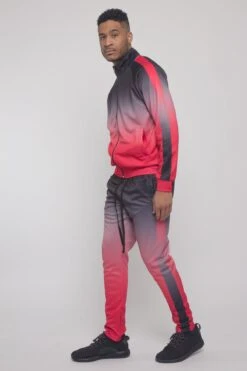 Ombre Gradient Colored Tracksuit -Victorious ST579 RED 2 24cae38a f1b5 4659 bba3 c334b7536b3e