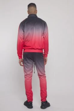 Ombre Gradient Colored Tracksuit -Victorious ST579 RED 3 e1c61f50 dcc4 497e b653 f1390dfec330