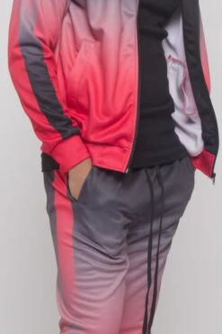 Ombre Gradient Colored Tracksuit -Victorious ST579 RED 5 0b653af9 9da4 466f b588 0b01ad6bcd75