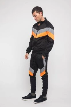 Reflective Neon Tracksuit 16 Reflective Neon Tracksuit -Victorious ST580 BNO 2