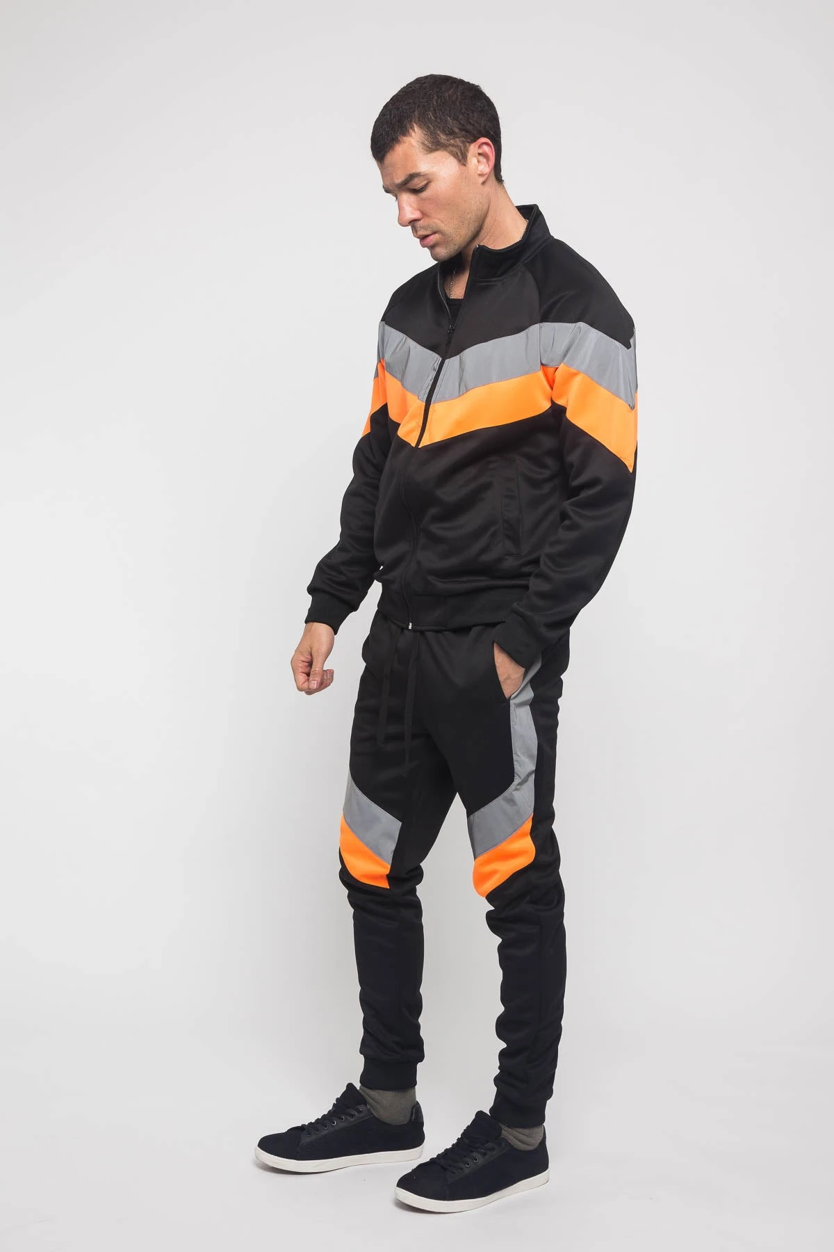 Reflective Neon Tracksuit 5 Reflective Neon Tracksuit - Image 3