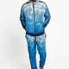 Paisley Gradient Ombre Track Suit Set 2 Paisley Gradient Ombre Track Suit Set -Victorious ST803 BLU 1