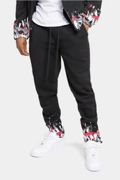 Paint Splatter Fleece Tracksuit -Victorious ST806 BRD 5