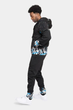 Paint Splatter Fleece Tracksuit -Victorious ST806 BSK 2