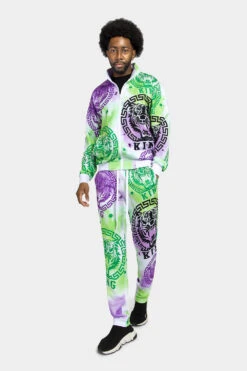 Tie Dye Tiger King Tracksuit 32 Tie Dye Tiger King Tracksuit -Victorious ST872 MIST 1