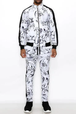 White Tiger Track Suit