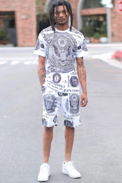 Money Bills Print Sets -Victorious ST881 WHT 3