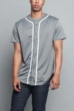 Basic Baseball Jersey 38 Basic Baseball Jersey -Victorious STS0171 DGY 2