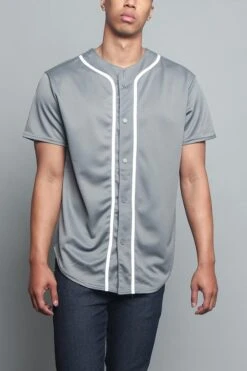 Basic Baseball Jersey 41 Basic Baseball Jersey -Victorious STS0171 DGY 5