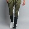 Men's Color Blocked Track Pants -Victorious TR523 OLV 1
