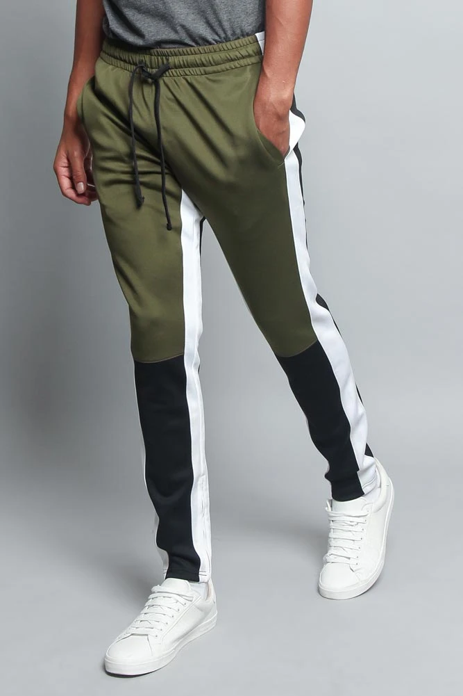 Men's Color Blocked Track Pants 4 Men's Color Blocked Track Pants - Image 2