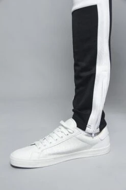 Tri Colored Color Blocked Track Pants -Victorious TR540 FZN 6