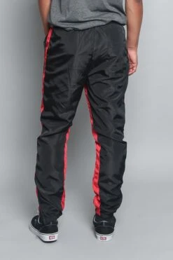 Tri Color Windbreaker Track Pants 24 Tri Color Windbreaker Track Pants -Victorious TR543 GRN 3