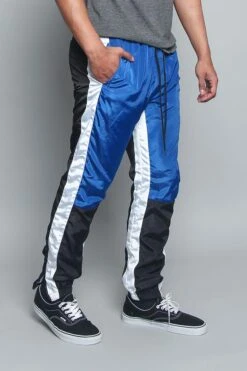Tri Color Windbreaker Track Pants 31 Tri Color Windbreaker Track Pants -Victorious TR543 RBL 4