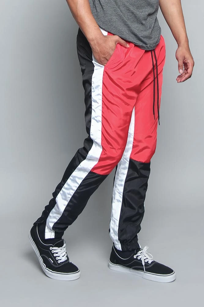 Tri Color Windbreaker Track Pants 18 Tri Color Windbreaker Track Pants - Image 16