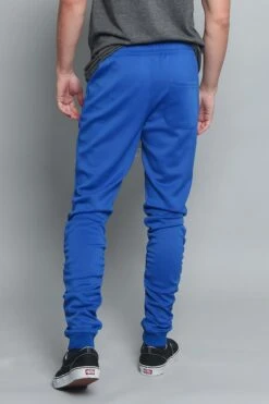 Scrunched Skinny Fit Track Pants -Victorious TR547 RBL 3
