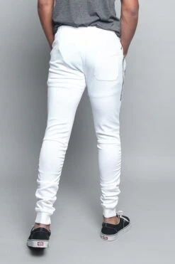 VS Scrunched Track Pants -Victorious TR548 WHT 3