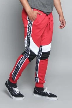 Victorious TM Track Pants -Victorious TR549 RED 4