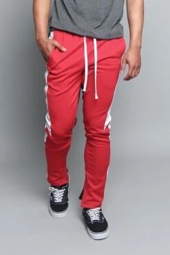 Thunderbolt Track Pants -Victorious TR586 RED 5