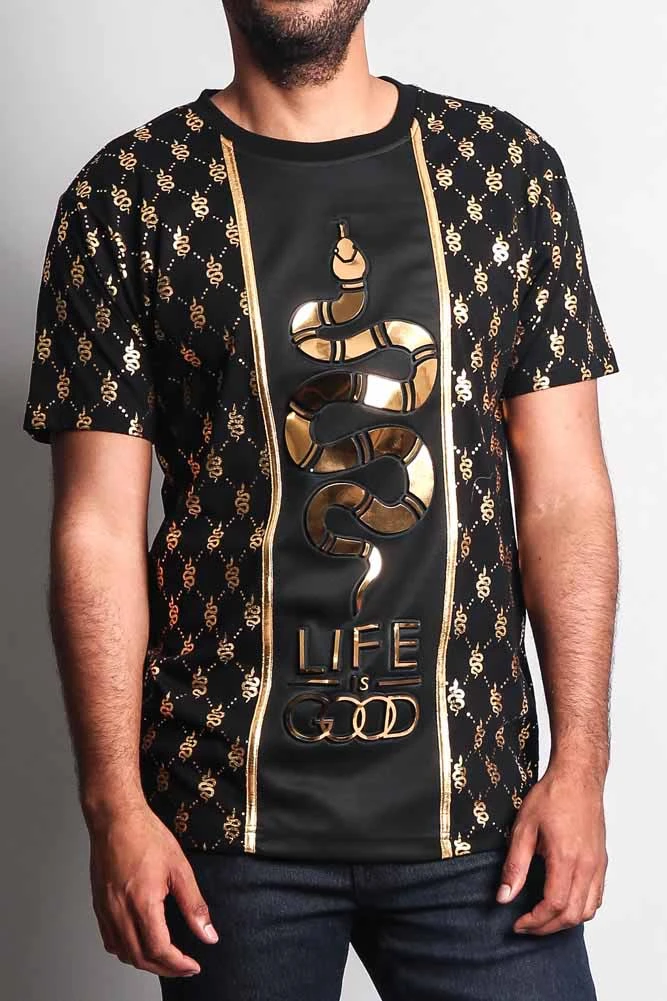 Life Is Good 3D Snake T-Shirt 17 Life Is Good 3D Snake T-Shirt - Image 15