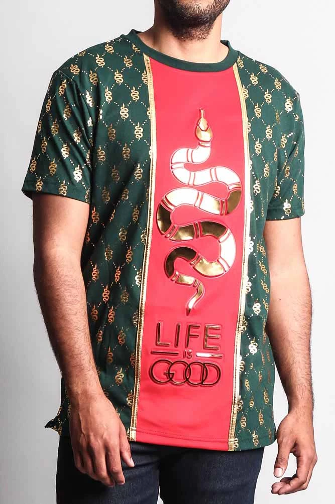 Life Is Good 3D Snake T-Shirt 22 Life Is Good 3D Snake T-Shirt - Image 20