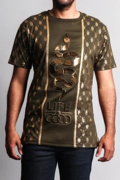 Life Is Good 3D Snake T-Shirt