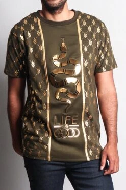 Life Is Good 3D Snake T-Shirt 26 Life Is Good 3D Snake T-Shirt -Victorious TS7198 OLV 5