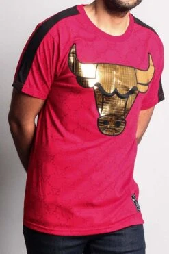 Golden Bull T-Shirt -Victorious TS7213 RED 4