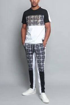 Plaid Good Times Set -Victorious TS7224 BLK 1