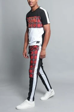 Plaid Good Times Set -Victorious TS7224 RED 2