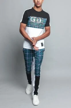 Plaid Good Times Set -Victorious TS7224 TEL 5