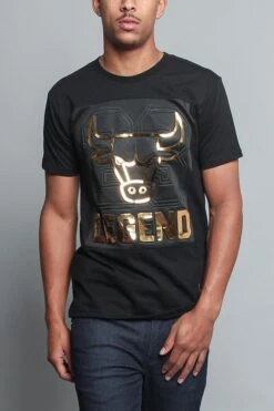 Bull Legend T-Shirt -Victorious TS7254 BLK 1