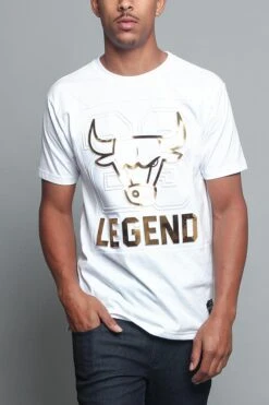 Bull Legend T-Shirt -Victorious TS7254 WHT 5