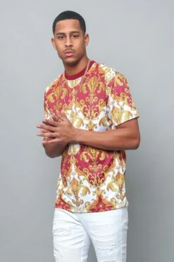 Royal Lux T-Shirt -Victorious TS7268 BRG 2