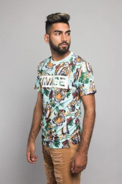 3D Savage Tiger Print T-Shirt -Victorious TS7283 CAB 2