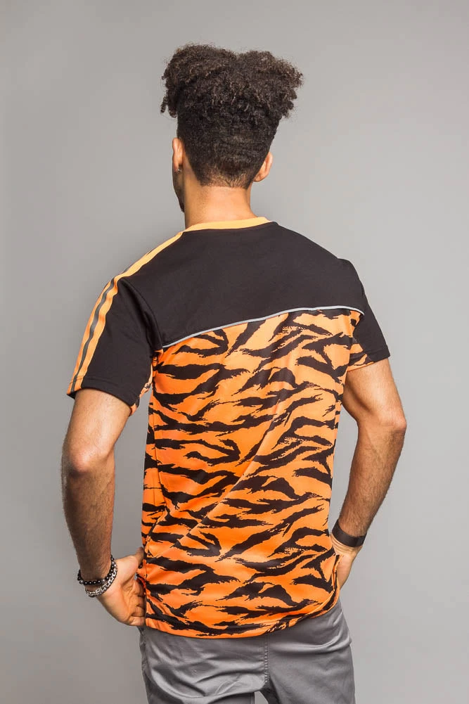 Reflective Tiger Striped T-Shirt 4 Reflective Tiger Striped T-Shirt - Image 2